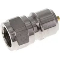 Tameson RVS DN 10 Wasapparatuur Insteeknippel G 3/8 inch Buitendraad Dubbele afsluiting