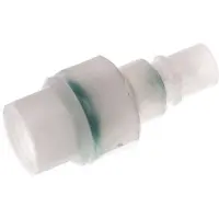 Tameson PVDF DN 7.2 Koppeling Insteeknippel G 1/4 inch Binnendraad Dubbele afsluiting