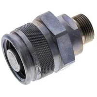 Tameson Stalen Hydraulische Koppeling Insteeknippel 15 mm L Snijring ISO 14540/8434-1 D M32 x 3