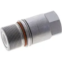 Tameson Stalen DN 12.8 Vlakdichtende Koppeling Snelkoppeling G 1/2 inch Binnendraad ISO 16028 D M36 x 2