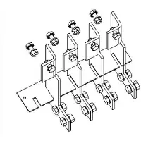 Eaton SKH630 Kabelterminalset L123+N Onderste Bevestiging - 6034725