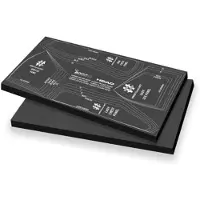 Head Swimming Heave Patch 15 Mm 2 Units Zwart