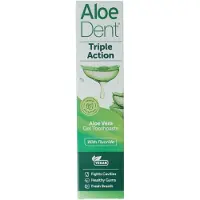Aloe Dent Tandpasta aloe vera triple action with fluor 100 ml