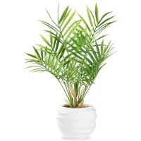 OEM Tropische kunstpalm, 40 cm, groen, decoratieve plant voor slaapkamers, kantoren, tuinen, bruiloften, feesten