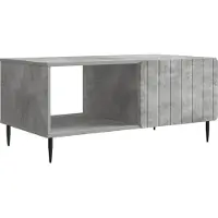 vidaXL Salontafel Betongrijs 90 x 50 x 40 cm Bewerkt hout