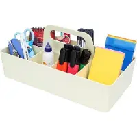 OEM Wandorganizer met 8 vakken, wit, 17 x 33 x 8 cm