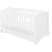 Markenlos Kinderbed van eikenhout - Massief hout - Verplaatsbaar - 148 cm x 79 cm x 86 cm