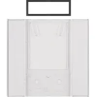 Hager Berker B.IQ 5-gans helder doorschijnend drukknop sensorveld - 75900082