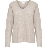 ONLY Trui 'ONLCAMILLA' beige gemêleerd