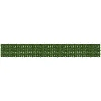 vidaXL Balkonscherm met bladeren Groen 600 x 75 cm