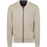 Casamoda Vest Zip Structure Beige