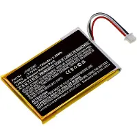 123accu Alecto DVM200M / P002080 / PL 503450 accu (3.7 V, 700 mAh, huismerk)