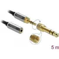 DeLOCK Jack verlengkabel - Jack 3,5 mm male naar Jack 3,5 mm female - Stereo