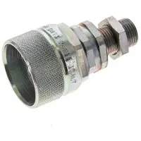 Tameson Stalen DN 12.5 Hydraulische Koppeling Insteeknippel 12 mm L Knelring Schotkoppeling ISO 14541/8434-1 D M36 x 2