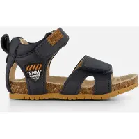 Shoesme Bio Sandalen blauw Leer Maat 22