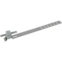 Dehn Unisnap Dak Cond StSt Grijs H16mm Rd 8mm L335 Set - 204159 [2 stuks]