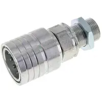 Tameson Stalen DN 25 Hydraulische Koppeling Snelkoppeling 20 mm S Knelring Schotkoppeling ISO 7241-1 A/8434-1 D 34.3mm