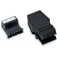 Wago 5 Polige Trekontlasting Connector 6mm Zwart - 831-3205/1020-004 [5 Stuks]