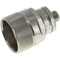 Tameson Stalen DN 12.5 Hydraulische Koppeling Insteeknippel 8 mm L Knelring ISO 14541/8434-1 D M36 x 2