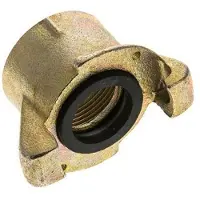Tameson Zandstraalkoppeling 1 1/2'' Binnendraad Smeedbaar Gietijzer Koppeling Lengte 55 mm