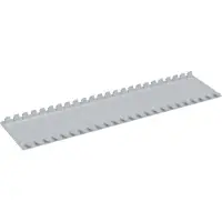 Hager Universele Blindstrip 12 Module Grijs RAL7035 - VZ415 [2 stuks]