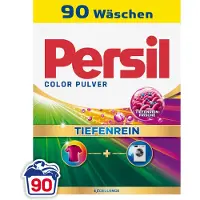 Persil Waspoeder Color - Wasmiddel - Gekleurde Was - Krachtige Vlekverwijdering - Hygiënische frisheid - Grootverpakking - 90 Wasbeurten