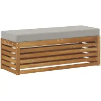 vidaXL Buitenstoel Bank Massief Acacia Hout Naturel