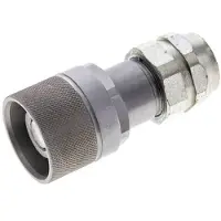 Tameson Stalen DN 8.7 Vlakdichtende Koppeling Insteeknippel G 3/8 inch Binnendraad ISO 16028 D M30 x 2