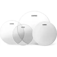 Evans EPP-G2HDD-S G2 Clear Standard with HD Dry Snare Batter Set drumvellen
