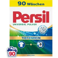 Persil Waspoeder Universal - Wasmiddel - Witte Was - Krachtige Vlekverwijdering - Hygiënische Frisheid - Grootverpakking - 90 Wasbeurten