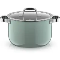 WMF Fusiontec Soeppan pastelgroen - 24 cm - met glazen deksel