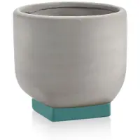 Serax Rosamar Bloempot Grey|Turquoise | 02