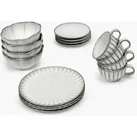 Serax Inku Breakfast Set - Set of 16 Off White