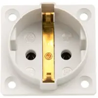 Kaiser Martin 1-Weg inbouwdoos aardingscontact - 386/1/kws [45 stuks]
