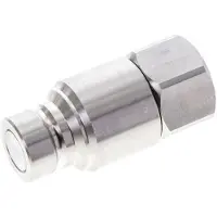 Tameson RVS DN 12 Vlakdichtende Koppeling Insteeknippel G 3/4 inch Binnendraad ISO 16028 CEJN D 24.5mm