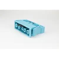 Adels 5 Polige Vrouwelijke DALI Chassis Connector Pastel Blauw - 1698P5V [10 Stuks]