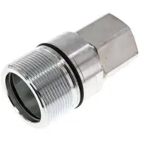 Tameson Stalen DN 31.5 Hydraulische Koppeling Snelkoppeling G 1 1/2 inch Binnendraad D M70 x 3
