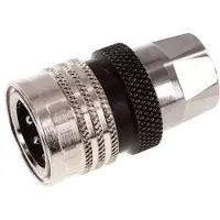 Tameson Messing DN 10 Wasapparatuur Snelkoppeling G 3/8 inch Buitendraad Dubbele afsluiting