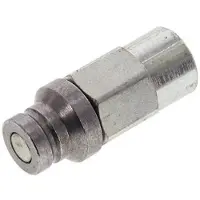 Tameson Stalen DN 4 Vlakdichtende Koppeling Insteeknippel G 1/8 inch Binnendraad D 13.5mm