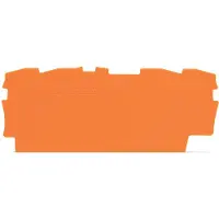 Wago TopJob S Eind En Tussenplaat 0.8mm Oranje - 2002-1492 [20 Stuks]