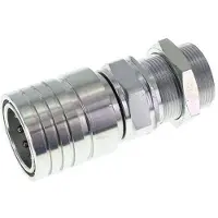 Tameson Stalen DN 25 Hydraulische Koppeling Snelkoppeling 30 mm S Knelring Schotkoppeling ISO 7241-1 A/8434-1 D 34.3mm
