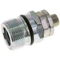 Tameson Stalen DN 12.5 Hydraulische Koppeling Snelkoppeling 10 mm L Knelring ISO 14541/8434-1 D M36 x 2