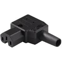 Kaiser Martin IEC apparaatcontactdoos C15 aardingscontact - 891/sw [25 stuks]