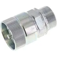 Tameson Stalen DN 25 Hydraulische Koppeling Insteeknippel 30 mm S Knelring ISO 8434-1 D M48 x 3