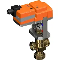 Belimo Klepafsluiter G1-1/8 15mm Slag Kvs1.6 24VAC/DC 150s 0-10V 1500N IP54 H413B/SV24A-SZ-TPC