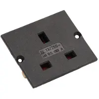 Kaiser Martin Inbouwdoos Type G IP20 Zwart - 495/sw [50 stuks]