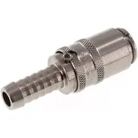 Tameson RVS DN 6 Tempereerkoppeling Snelkoppeling 9 mm Slangpilaar