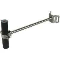 Dehn HVI Ex P240 Roestvrij Staal Geleiderhouder D27mm 240mm Met Beugel - 275455 [10 stuks]
