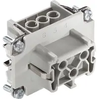 Lapp Epic H-Be 6 Hoge Stroom Connector Invoegstuk Vrouwelijk - 10191000 [10 Stuks]