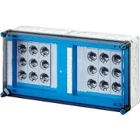 Hensel Mi 6x63A Zekeringkast IP65 Met 250A 5-Poolse Rail - Mi 3480